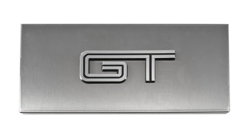 2005-2009 Ford Mustang Brushed Satin Stainless Engine Fuse Box Cover w GT Emblem