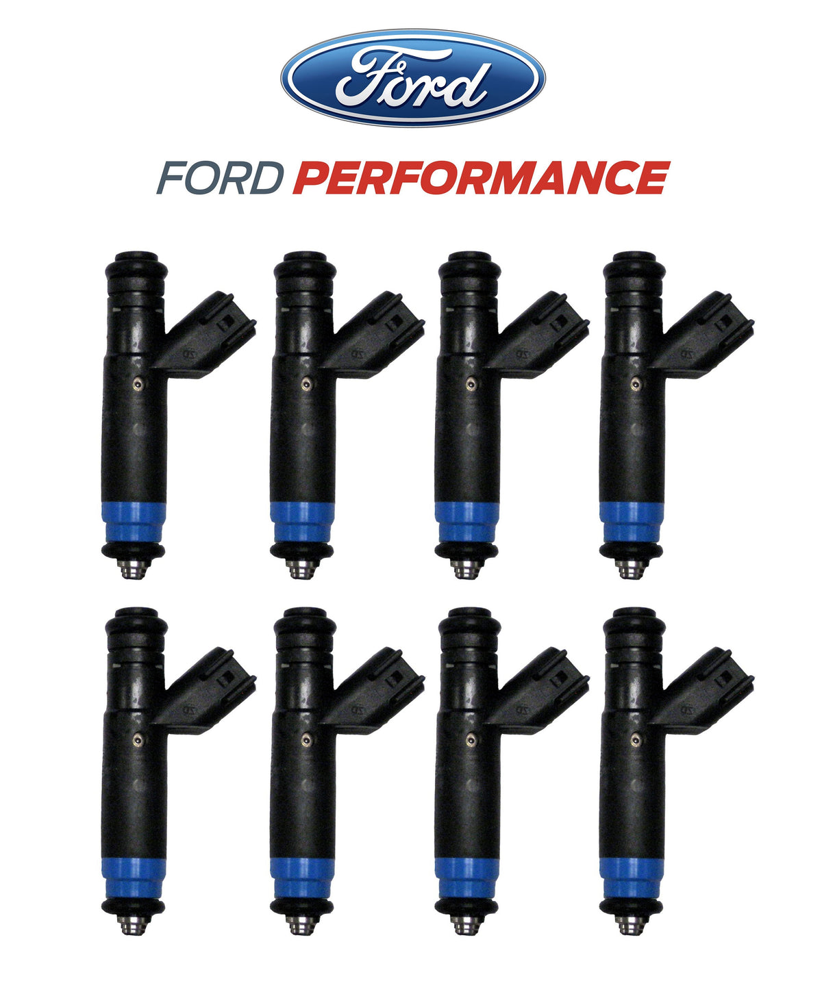 Ford Racing Fuel Injector Color Chart 2005-2010 Mustang GT M-9593-LU80 Mustang 80 lb pound Fuel Injectors Se ...