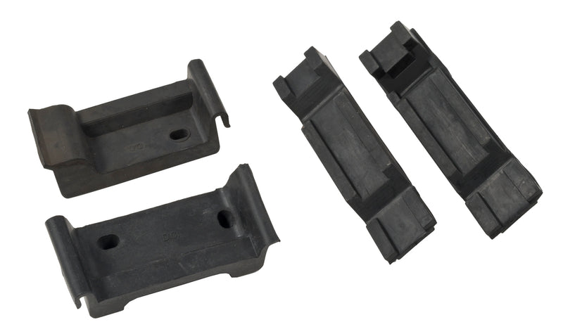 1979-1993 Mustang Upper & Lower Radiator Bracket Rubber Insulators  4 piece set