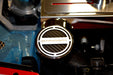 C7 Corvette Manual 6pc Engine Cap Cover Set - Black w/ Stingray Letters Logo