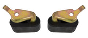 1979-1997 Ford Mustang Dual Exhaust Tailpipe Hangers Rubber Insulators Pair