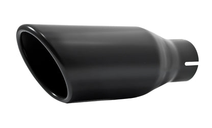 2011-2014 Mustang Black Powdercoated Roush 4.5" Exhaust Tips Pair 421127 421145