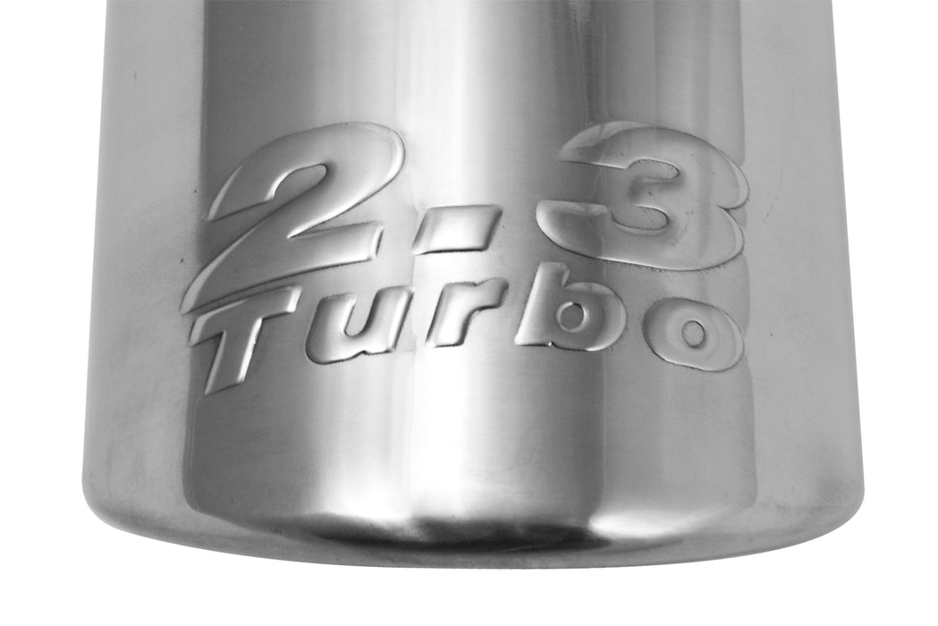 2015-2017 Mustang 2.3 Turbo Logo Polished 4.5" Exhaust Tips Roush 421837