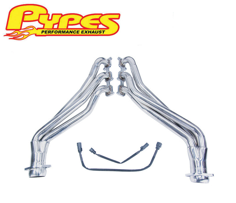 2011-2014 Ford Mustang V6 Pypes 3' Stainless Long Tube Exhaust Headers