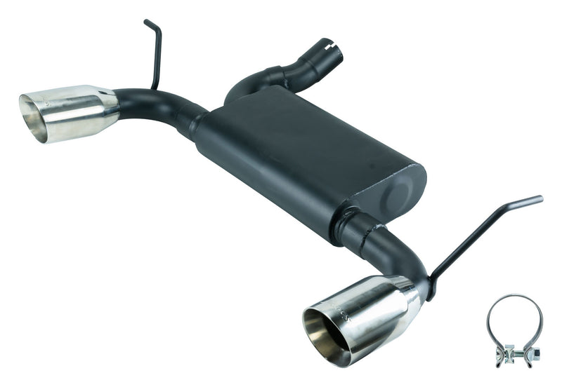 2007-2018 Jeep Wrangler JK 3.6L Pypes SJJ20S Dual Exit Axle Back Exhaust System