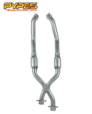 1986-1995 Mustang 5.0 LX GT XFM30E X-Pipe w/ High Flow Cats Catalytic Converters