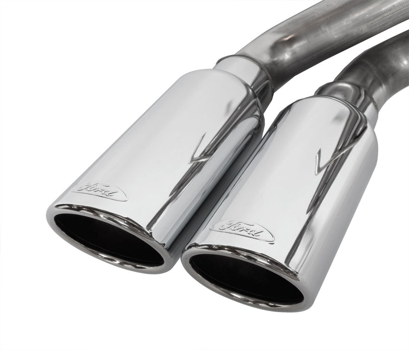 2019-2023 Ford Ranger M-5200-RA23SC Side Exit Dual Exhaust System Chrome Tips
