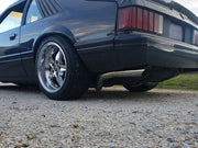 1987-1993 Ford Mustang LX 5.0 Pypes TFM15 Stainless 3" Exhaust Tail Pipes