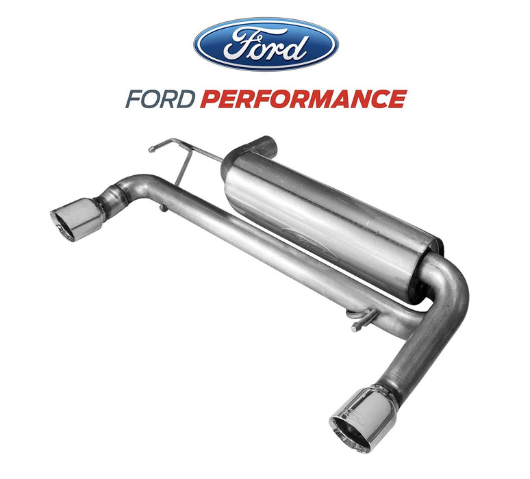 2021-2023 Bronco 2.7L Ford OEM M-5230-BR7SC Axle Back Dual Exhaust w Chrome Tips