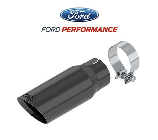 2021-2022 F-150 OEM Ford Performance M-5260-BCT1 Black 4" Clamp On Exhaust Tip