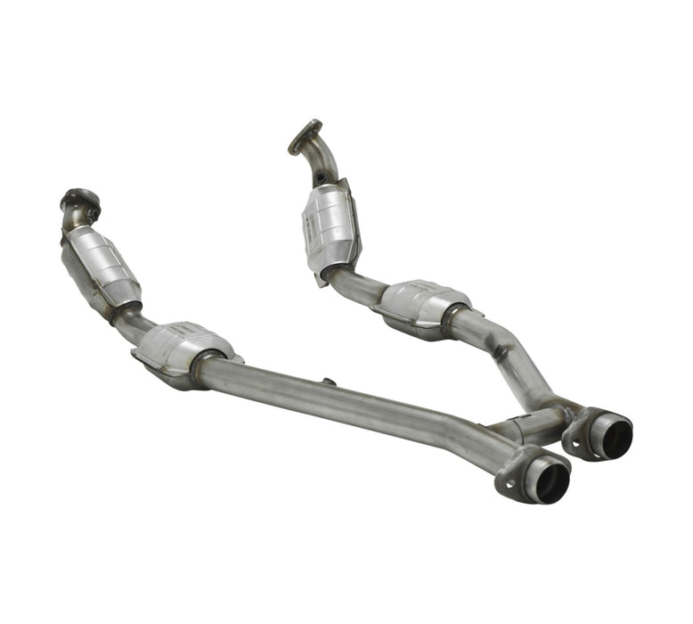 1999-2003 Mustang GT Manual Flowmaster Exhaust H-Pipe w/ Catalytic Converters