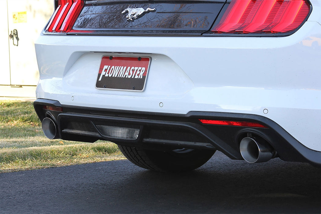 2015-2023 Mustang 2.3 Ecoboost Flowmaster Axle Back 2.25" Exhaust System 3" Tips