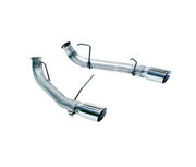 2011-14 Mustang GT Boss 302 SLP Loud Mouth Axle-Back Muffler Delete Kit 4" Tips