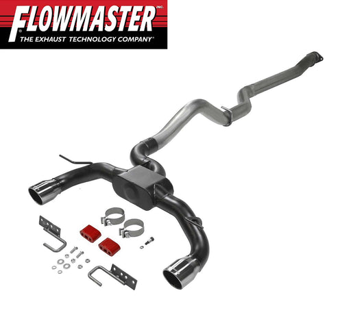 2021-2023 Ford Bronco FlowMaster Outlaw 3" Cat Back Exhaust System 4" Black Tips