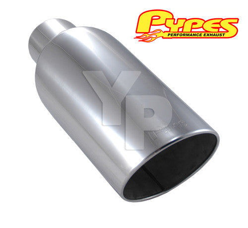Diesel Truck 5" In 8" Out 18" Long Polished Stainless Steel Monster Exhaust Tip