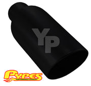 Diesel Truck 5" In 7" Out 18" Long Black Stainless Steel Monster Exhaust Tip