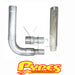 6" Slant Single Stack Stainless Pypes Exhaust Kit for Chevy 2500 3500 Diesel