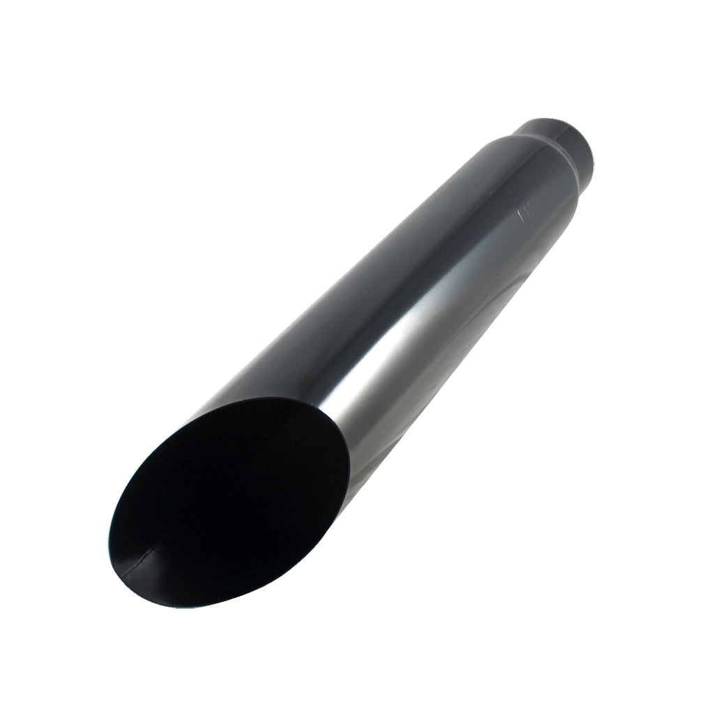 Dodge 5.9L 2500 3500 Diesel 7" Miter Cut PYPES Black Stack Exhaust Kit