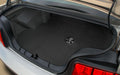 2008-2009 GT-500 Convertible Black Trunk Mat WITHOUT Shaker - Shelby Cobra Logo