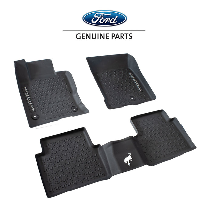 2021 ford bronco sport deals rubber floor mats