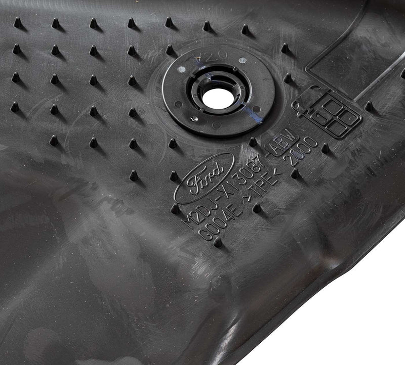 2021-2023 Bronco 4-Door OEM Front, Rear & Cargo 5pc Rubber Floor Mat Liners