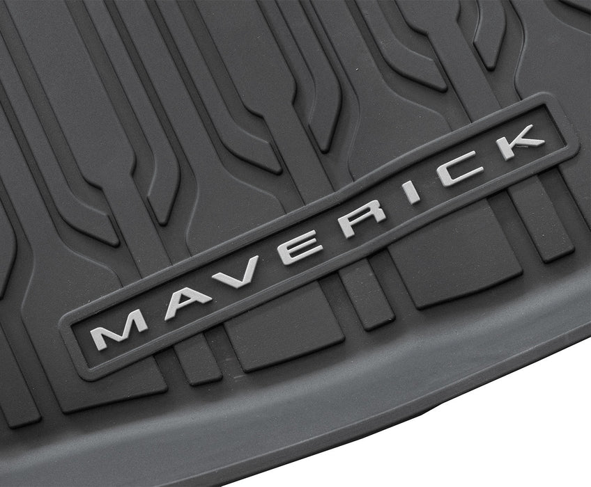 2022 Ford Maverick 2.5 Hybrid OEM 4pc Rubber Front & Rear Floor Mat Liners Black