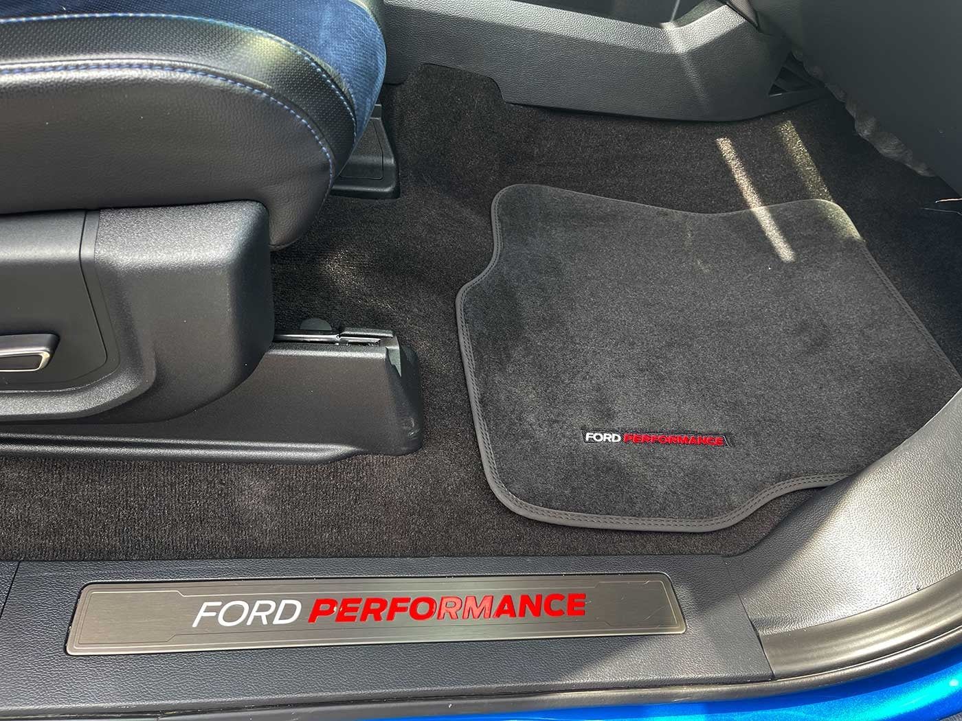 2015-2023 F150 OEM M-13086-FA Ford Performance Black Front Floor