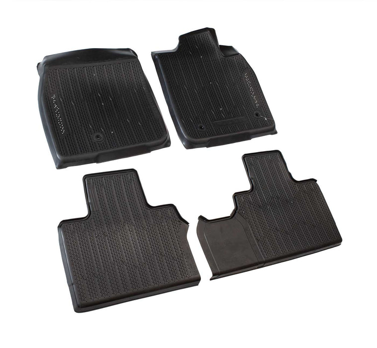 2021-2023 Ford Mustang Mach-E OEM 4pc Front Rear Rubber Floor Mat Tray Liners