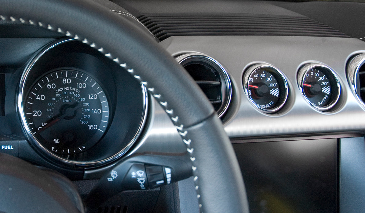 2015-2023 Mustang GT OEM Supercharger Gauge Pod Cluster Oil Pressure & Boost