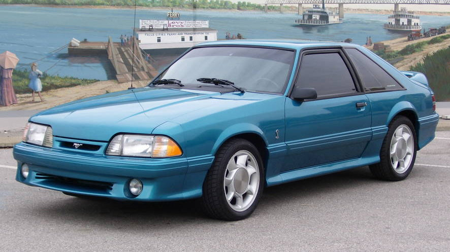 1987-1993 Mustang Stock Passenger Side RH Head Light Headlight Clear SAE/DOT