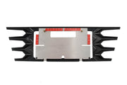 2014-2019 C7 Corvette Rear License Plate Frame - G1E Long Beach Red & Black