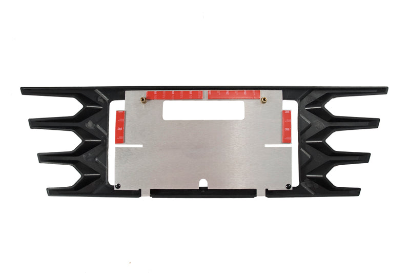 2014-2019 C7 Corvette Rear License Plate Frame - GKZ Torch Red & Black