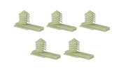 1979-1998 Ford Mustang Wiring Harness Plug Connector Retainers - Set of 5
