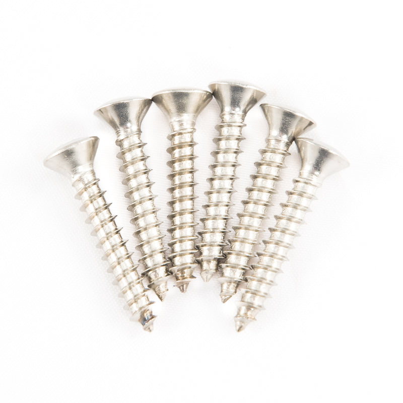 1979-1982 Mustang, 1979-1986 Mercury Capri Headlight Door Screws Kit (6 pc)