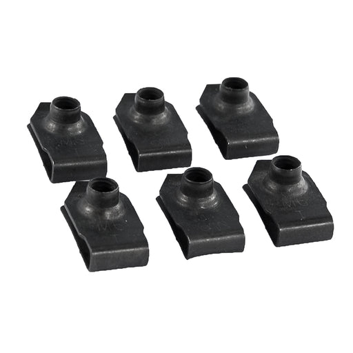 1986-1993 Mustang Inner Fender Nuts 6pc - Allows Interior Bolts to Thread On