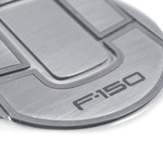 2010-2014 Ford F-150 Stainless Steel A/C Vent Trim Covers w Etched Lettering