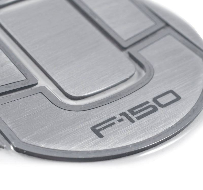 2010-2014 Ford F-150 Stainless Steel A/C Vent Trim Covers w Etched Lettering