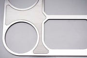 2012-2014 Ford Raptor Truck Center Dashboard Console Stainless Steel Trim Cover