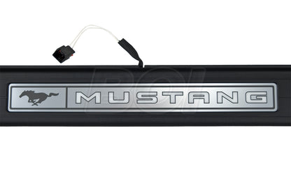 2015-2023 Mustang 50th Anniversary Illuminated Lighted Door Sill Step Plates