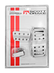 2005-2022 Mustang Automatic Trans. Billet Aluminum Gas & Brake Pedal Cover Set