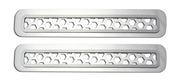 2015-2017 Ford Mustang Stainless Steel Matrix Door Vent Covers - Pair LH & RH