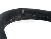2015-2017 Mustang Shelby GT-350 OEM Silver Stitched Black Leather Steering Wheel