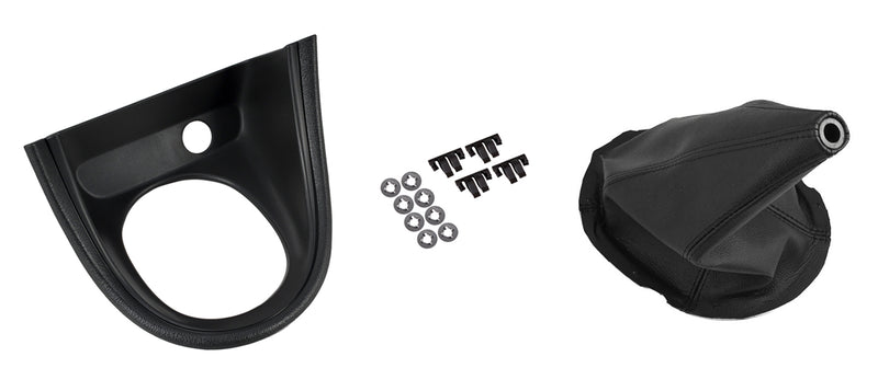 2001-2004 Mustang or Cobra Charcoal Shifter Trim Bezel & Shift Boot