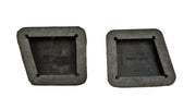 1979-1993 Mustang 5 Speed Manual 5.0 Embossed Rubber Clutch & Brake Pedal Pads