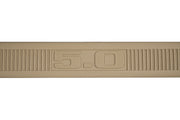1979-1993 Mustang 5.0 Bottom Door Jam Sill Step Plates in Tan Pair LH & RH