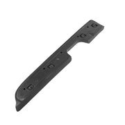 1987-1993 Mustang Drivers Side LH Door Arm Rest Pad Black  (For Power Windows)