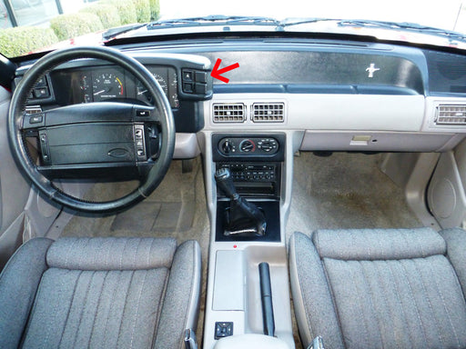 1987-1993 Ford Mustang GT LX Gauge Cluster Hazard Rocker Switch  *Brand New