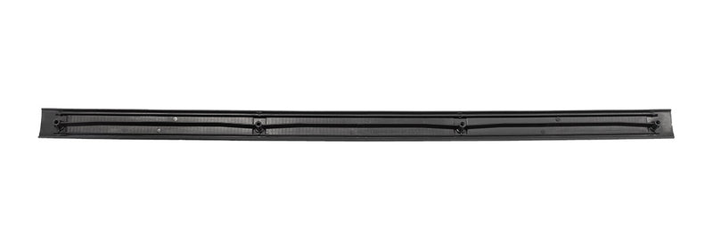 1979-1986 Mustang Bottom Door Sill Step Plates Charcoal Grey Pair LH RH w Screws