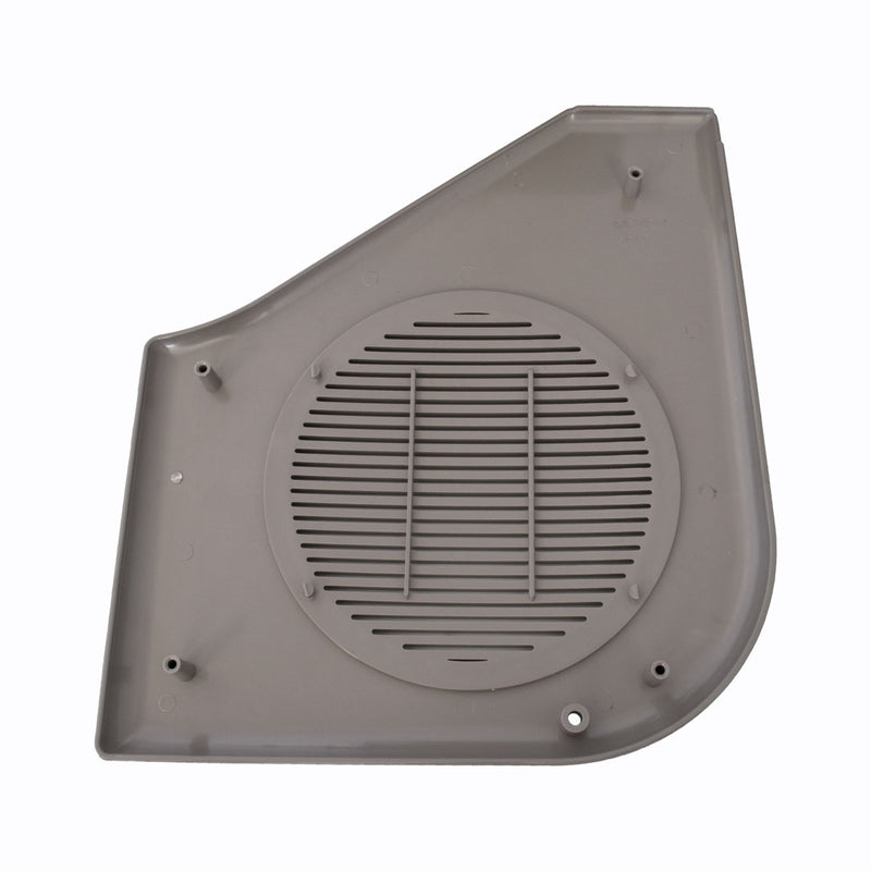 1990-1993 Ford Mustang Door Panel Speaker Grills - Titanium Gray