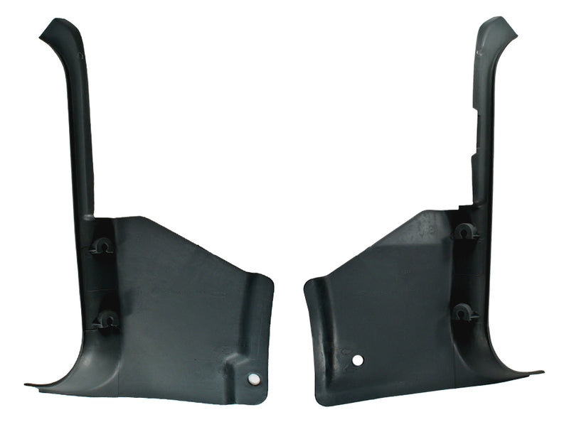 1983-1993 Ford Mustang Hardtop Black Interior Lower Kick Panels LH & RH